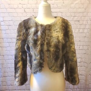 Free People faux fur bolarro sz. XS